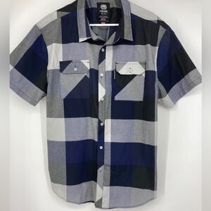 Ecko Unltd Cotton Blend Plaid Men’s Shirt Size XL